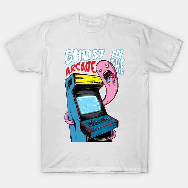 Ghost in the arcade T-Shirt by KimLeex